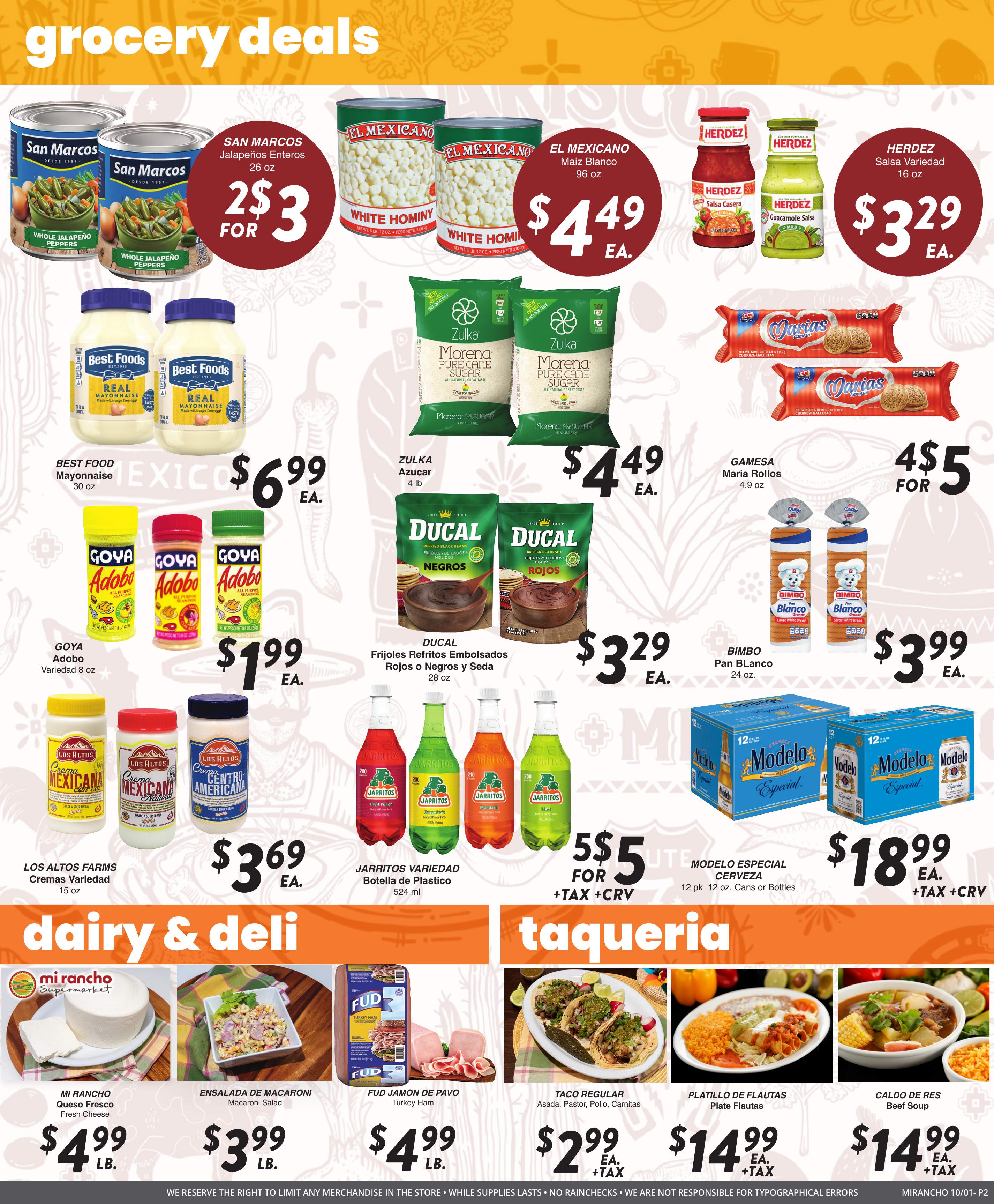 Weekly Ad Page 2