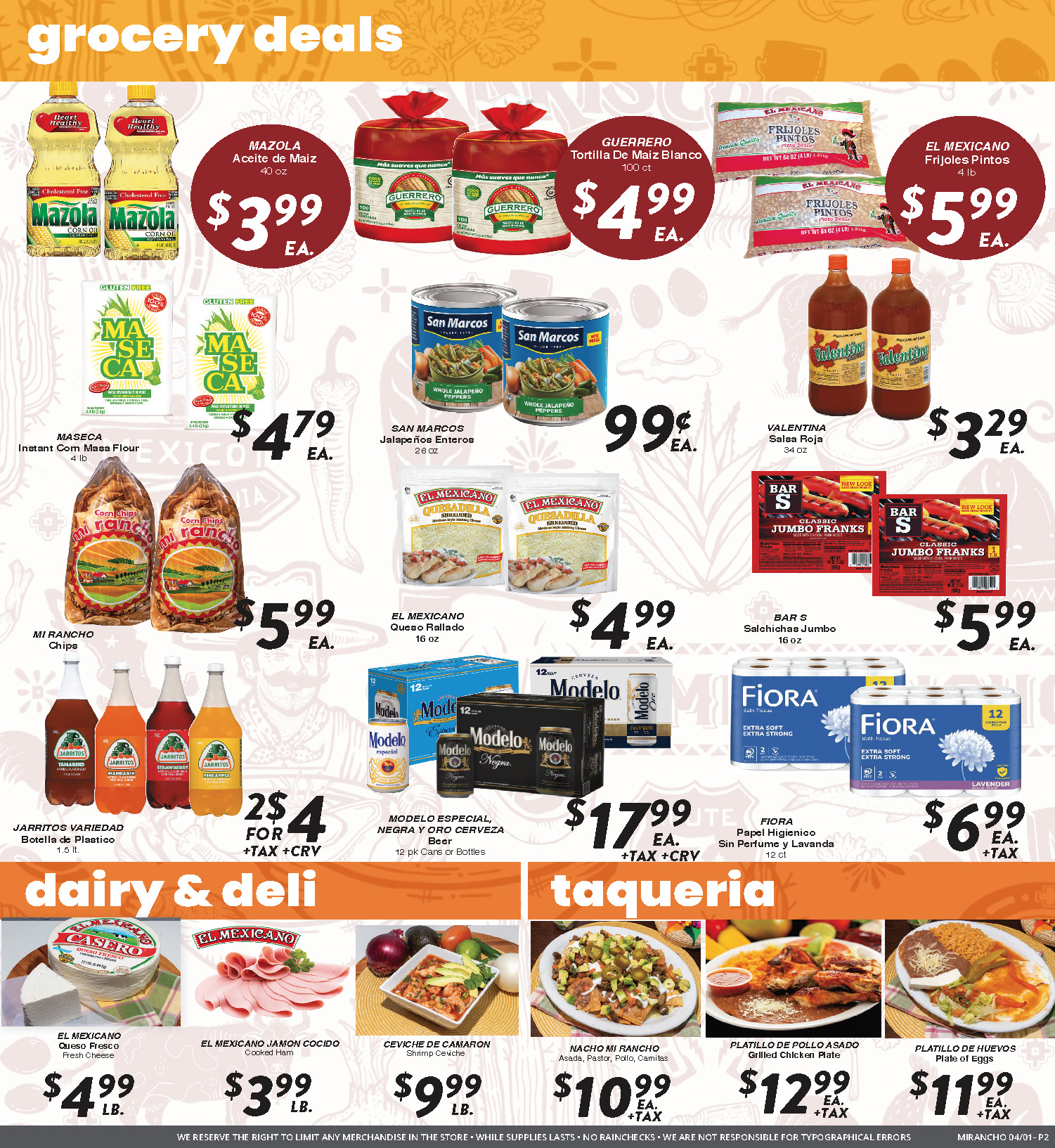 Weekly Ad Page 2