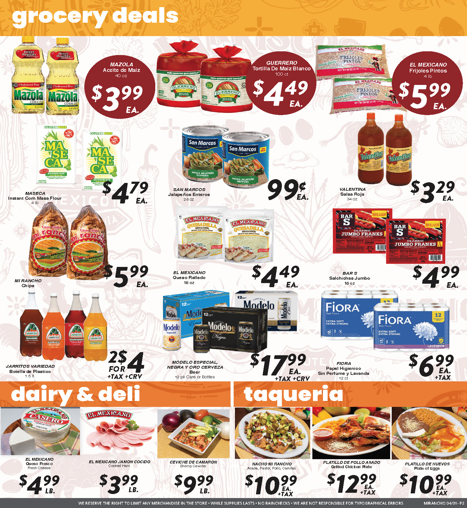 Weekly Ad Page 2