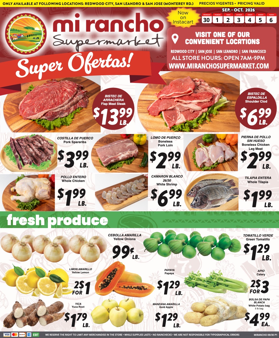 Weekly Ad Page 1