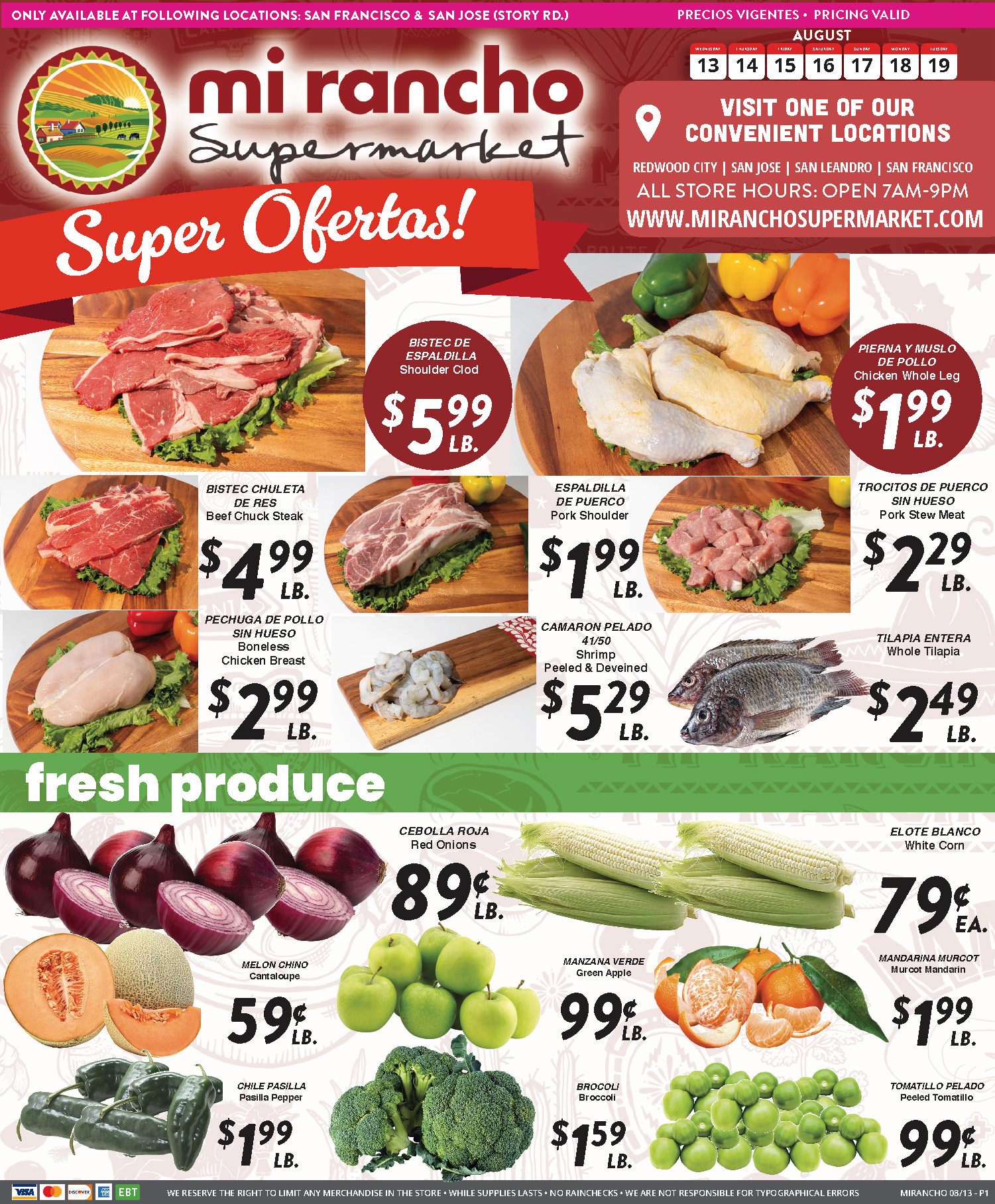 Weekly Ad Page 1